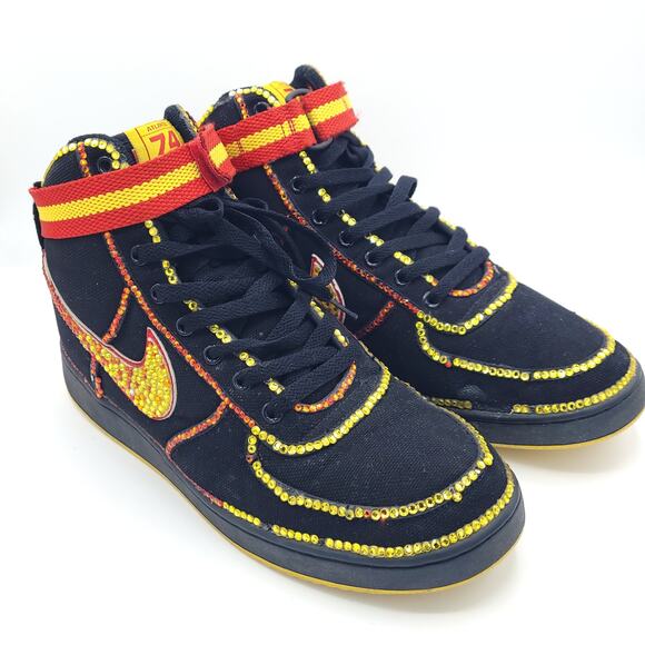 Customized Nike 2003 Vandal High Atlanta 74' black men's size 11 - Picture 2 of 9